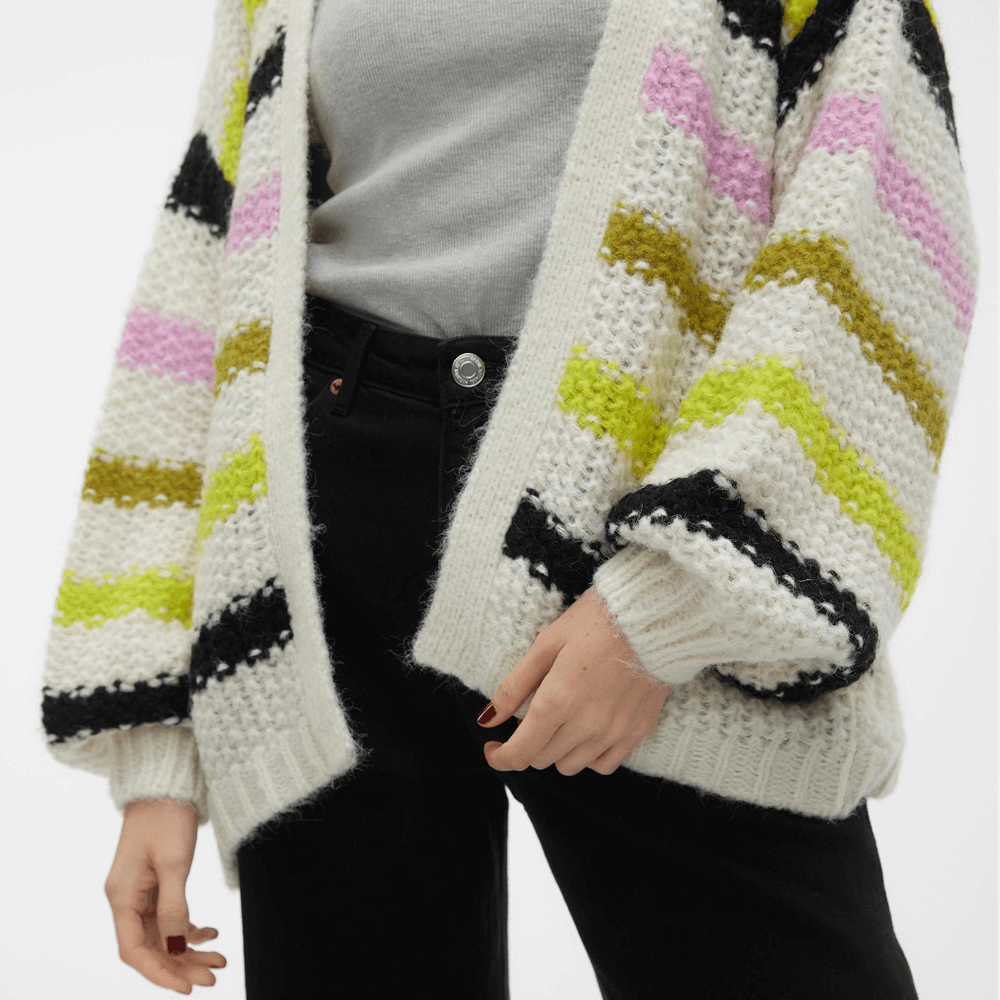 Vero Moda Aperol Long Sleeve Open Cardigan Jarrolds Norwich
